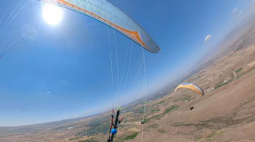 Paragliding Distance Record of Armenia